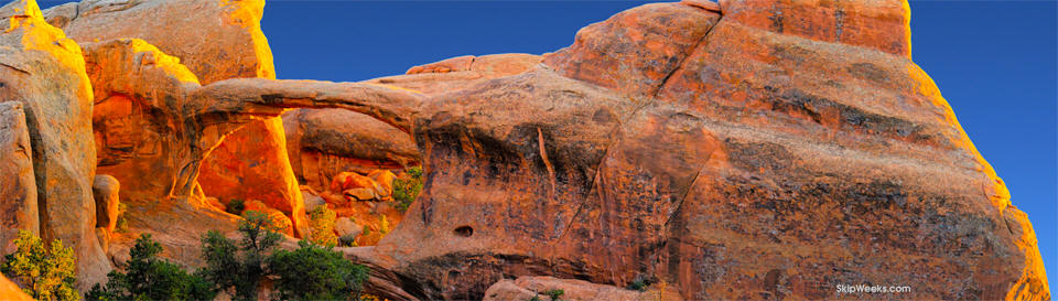 Double O Arch Panorama
