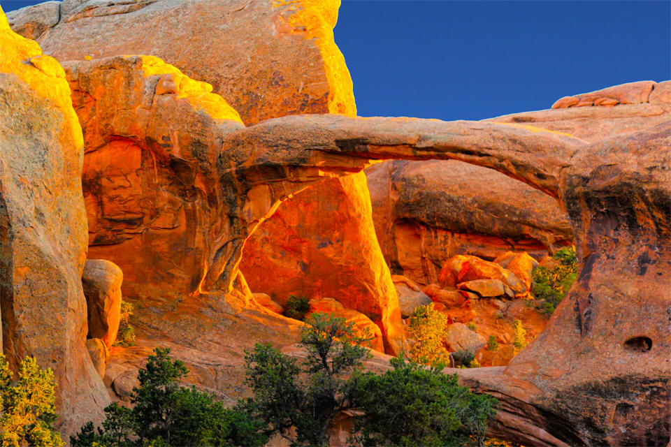 Double O Arch - Arches National Park