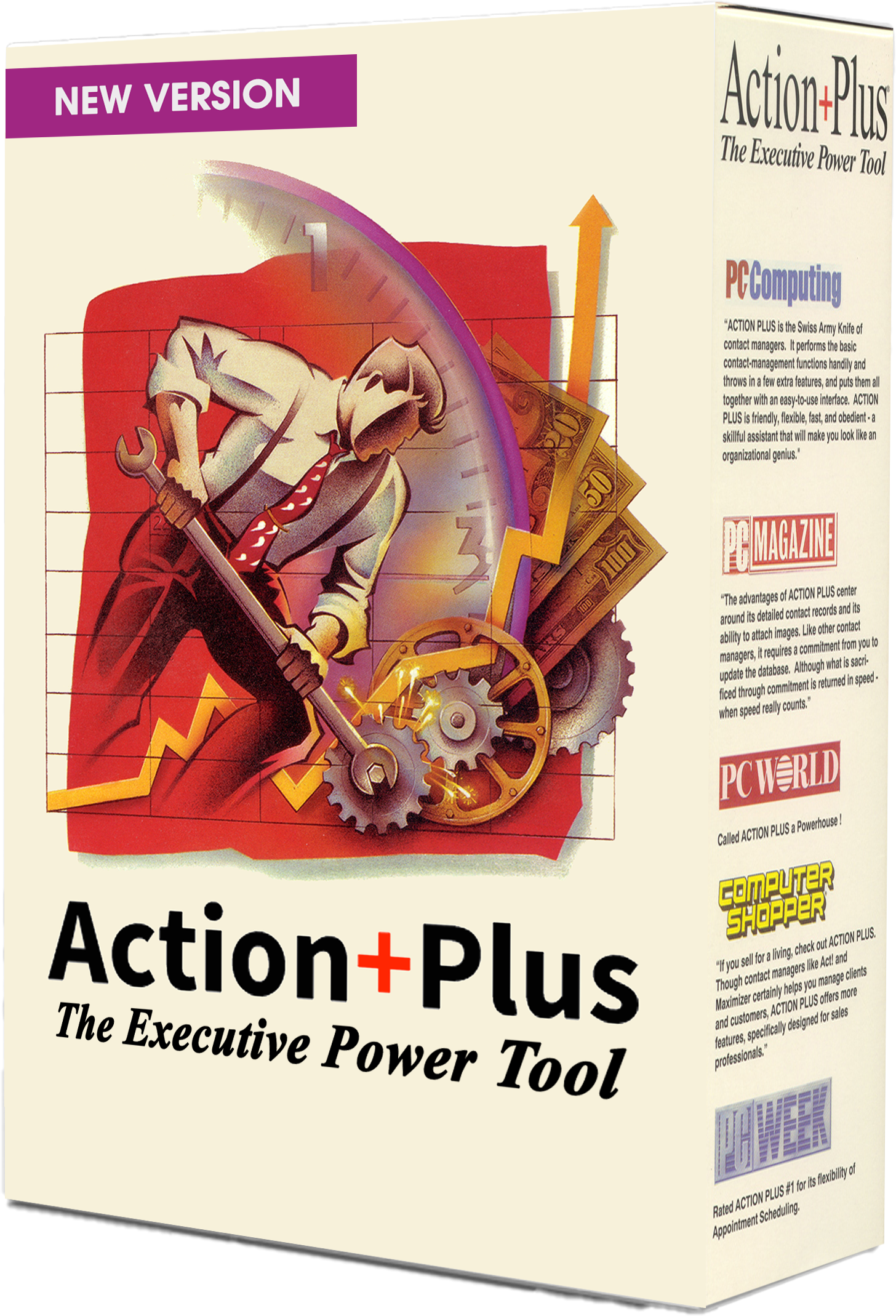 Action+Plus software box