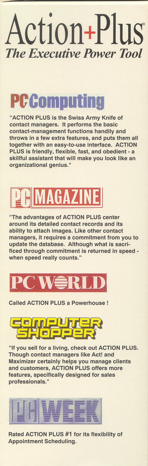 Action+Plus review excerpts
